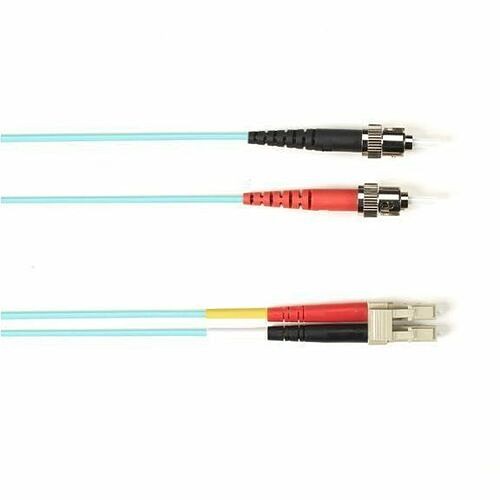 Black Box FOCMPM4-003M-STLC-AQ Cables Black Box Fiber Optic Duplex Patch Network Cable - 9.80 Ft Fiber Optic Network Cable For Network Dev Focmpm4003mstlcaq 822088179283