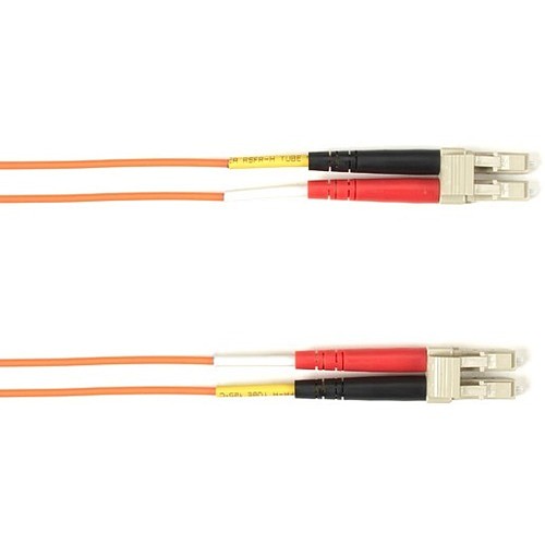 Black Box FOLZHM4-007M-LCLC-OR Cables Black Box Fiber Optic Duplex Patch Network Cable - 23 Ft Fiber Optic Network Cable For Network Devic Folzhm4007mlclcor 822088263111