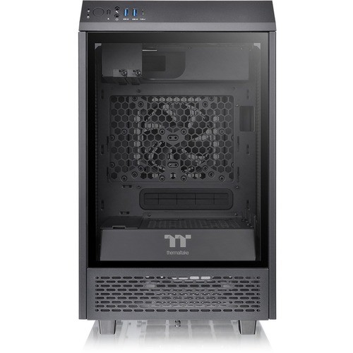 Thermaltake CA-1R3-00S1WN-00 Computer Cases Thermaltake The Tower 100 Mini Chassis - Mini-tower - Black - Spcc, Tempered Glass - 4 X Bay - 0 - M Ca1r300s1wn00 841163075760