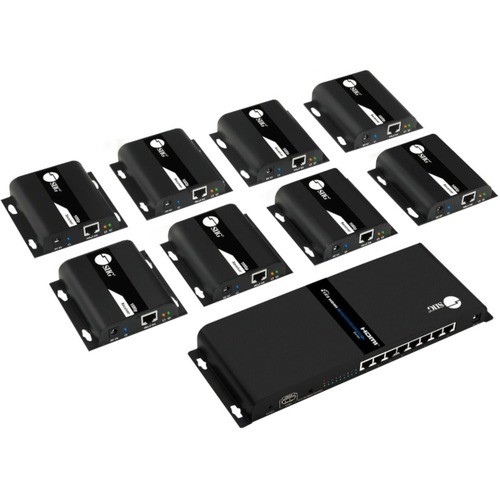 Siig CE-H26W11-S1 Video Consoles/Extenders 1x8 Hdmi Splitter Hdbitt Over Ip Extender Kit - 120m Ceh26w11s1 662774044781