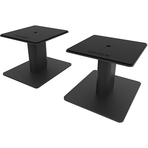 Kanto SP6HD Stands & Cabinets Kanto Sp6hd 6 Inch Universal Desktop Speaker Stand - Black (pair) - 60 Lb Load Capacity - 6" Height  800152719689