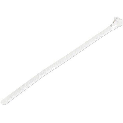 4xem 4X6ZIPTIE250W Cable Management 4xem 250 Pack 6" Cable Ties - White Medium Nylon/plastic Zip Tie - White - 250 Pack - 75.18 Lb Loop  841567001006