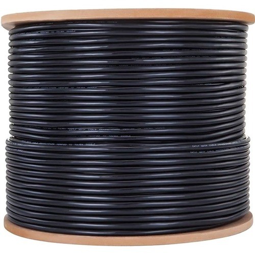 4xem 4XCAT5E1000BK Cables 4xem Cat 5e 1000ft (305 M) Bulk Cable (black) - 1000 Ft Category 5e Network Cable For Network Device 841567000672