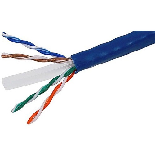 4xem 4XCAT6STRANDB Cables 4xem 1000 Ft Roll Blue Cat6 Stranded Cm-rated For In-wall Use - 1000 Ft Category 6 Network Cable For 841567001228
