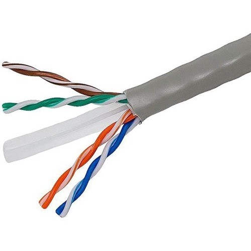 4xem 4XCAT6STRANDG Cables 4xem 1000 Ft Roll Grey Cat6 Stranded Cm-rated For In-wall Use - 1000 Ft Category 6 Network Cable For 841567001235