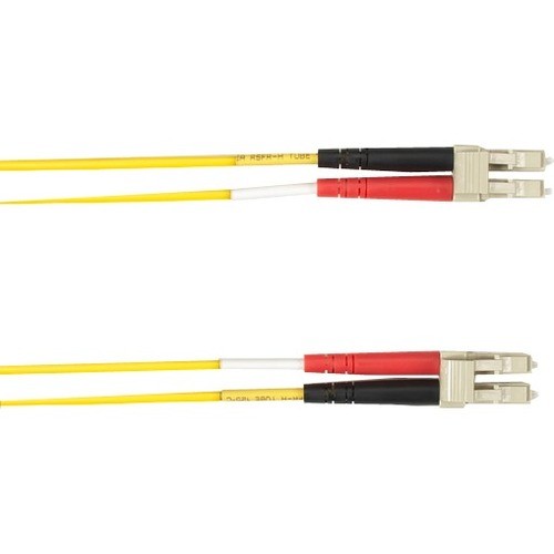 Black Box FOCMPM4-008M-LCLC-YL Cables Black Box Colored Fiber Om4 50/125 Multimode Fiber Optic Patch Cable - Ofnp Plenum - 26.25 Ft Fiber  Focmpm4008mlclcyl 