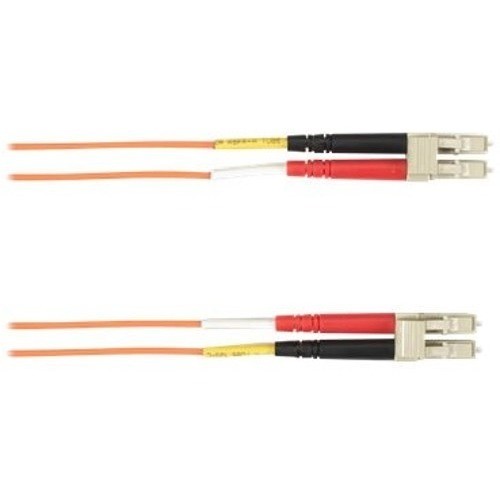 Black Box FOCMR50-008M-LCLC-OR Cables Black Box Colored Fiber Om2 50/125 Multimode Fiber Optic Patch Cable - Ofnr Pvc - 26.25 Ft Fiber Opt Focmr50008mlclcor 822088206460