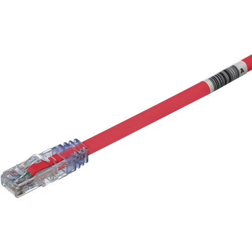Panduit UTP6AX4RD Cables Panduit Pan-netandreg; Patch Cords - 4 Ft Category 6a Network Cable For Network Device - First End: 1  