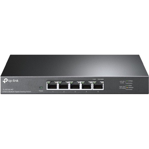 Tp Link TL-SG105-M2 Switches & Bridges Tp-link Tl-sg105-m2 - 5-port Multi-gigabit Unmanaged Network Switch - Network Switch, Ethernet Split Tlsg105m2 845973089757