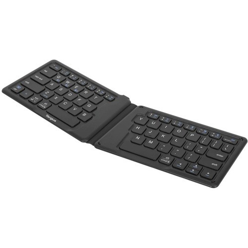 Targus AKF003US Keyboards & Keypads Targus Ergonomic Foldable Bluetooth Antimicrobial Keyboard - Wireless Connectivity - Bluetooth/rf -  092636352776