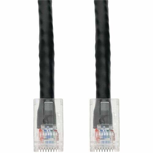 Addon ADD-0-5FCAT6NB-BK Cables Addon 6in Black Cat 6 Pvc Ethernet Cable Non-booted Rj-45 M/m - 6" Category 6 Network Cable For Patc Add05fcat6nbbk 195285172372