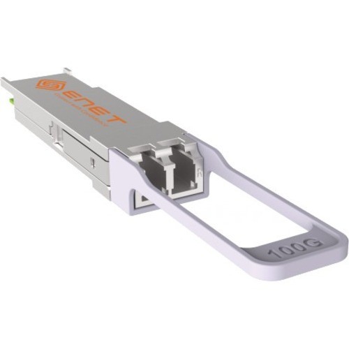 Enet Components JNP-QSFP-100G-ZR4-ENC Switch Modules Enet Juniper Compatible Jnp-qsfp-100g-zr4 Taa Compliant Functionally Identical 100gbase-zr4 Qsfp28 1 Jnpqsfp100gzr4enc 762047598109