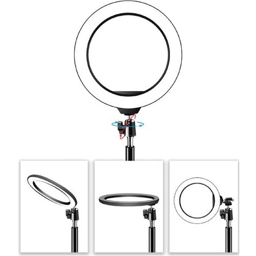 Codi LED-RING-6 Flash/Video Lights 6 Led Ring Light W/ Mini Tripod - Dimmable Led For Content Creation (led-ring-6) Ledring6 633886011824