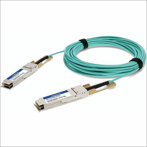 Addon AOC-Q-Q-100G-2M-AO Cables Addon Fiber Optic Network Cable - 6.56 Ft Fiber Optic Network Cable For Network Device - First End:  Aocqq100g2mao 821456485209