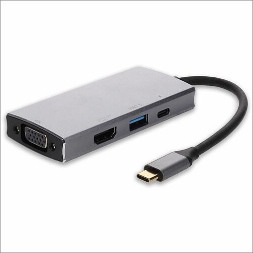 Addon USBC2C31H4U3VAL-AA Cables Docking Station Usb-c 3.1 Male To 1x Usb-c 3.1 1x Hdmi (4k) 1x Usb-a 3.01x Vga Female - 8.27" Hdmi/u Usbc2c31h4u3valaa 195285179180