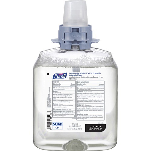 Gojo Industries, Inc 513204 Soaps & Sanitizers Cs4 Food Processing Healthy Soapandreg; 0.5 Percent  Pcmx E2 Antimicrobial Foam Refill GOJ513204CT 10073852284260