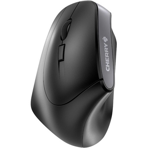 Cherry JW-4550 Pointing Devices (Mice) Cherry Mw 4500 Left Wireless Ergonomic Mouse - Optical - Wireless - 2.40 Ghz - Black - Usb - 1200 Dp Jw4550 840183605827
