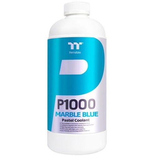Thermaltake CL-W246-OS00MB-A Uncategorized Thermaltake P1000 Pastel Coolant - Marble Blue (cl-w246-os00mb-a) Clw246os00mba 841163071458