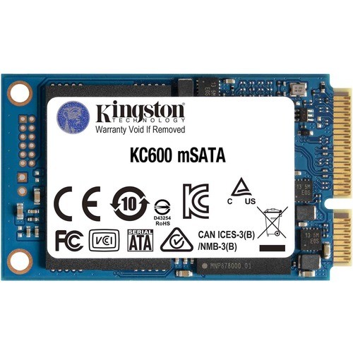 Kingston SKC600MS/1024G Hard Drives Kingston Kc600 1 Tb Solid State Drive - Msata Internal - Sata (sata/600) - Desktop Pc, Notebook Devi Skc600ms1024g 740617316032