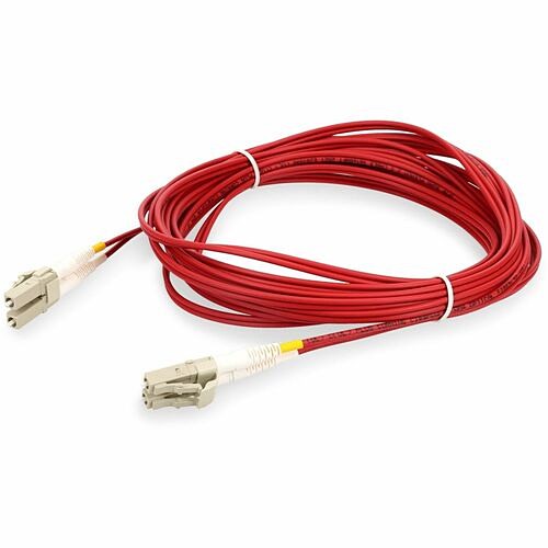 Addon ADD-LC-LC-7M5OM4-RD-TAA Cables Addon Fiber Optic Duplex Patch Network Cable - 22.97 Ft Fiber Optic Network Cable For Transceiver, N Addlclc7m5om4rdtaa 195285185532