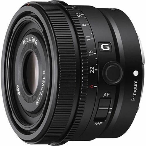 Sony SEL50F25G Lenses & Filters Sony Prime Sel50f25g - 50 Mm - F/22 - F/2.5 - Yes - Standard, Aspherical Fixed Lens For Sony Full-fr 027242922617