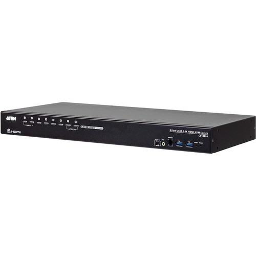 Aten CS18208 KVM Switchboxes Aten Cs18216 16-port Usb 3.0 4k Hdmi Kvm Switch With Rack Mounting Kit - 8 Computer(s) - 1 Local Use 672792012501