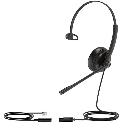 Yealink 1308022 Headsets/Earsets Yealink Wideband Headset For Yealink Ip Phone - Mono - Rj-9 - Wired - 32 Ohm - 20 Hz - 20 Khz - Over 