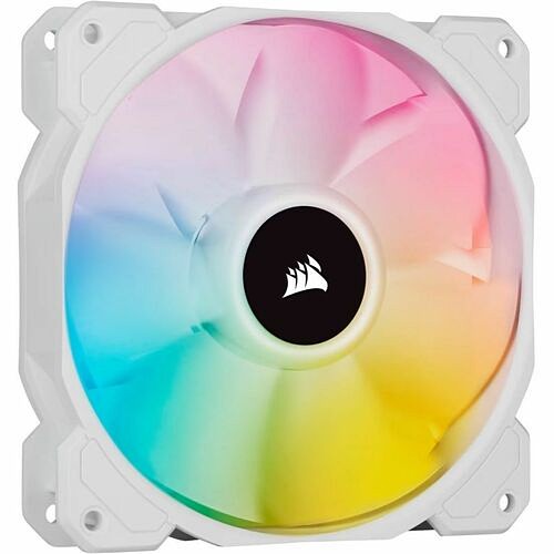 Corsair CO-9050136-WW Processor/Case Fans Corsair Icue Sp120 Rgb Elite Performance 120mm White Pwm Fan - 1 Pack - 4.72" Maximum Fan Diameter - Co9050136ww 840006637769