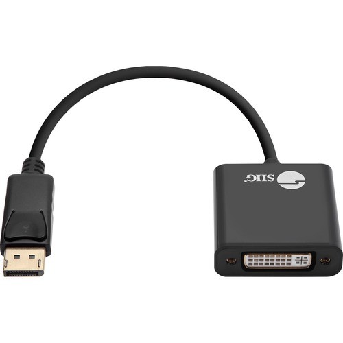 Siig CB-DP1U12-S1 Cables Siig Displayport To Dvi Converter - Displayport/dvi-d Video Cable For Video Device, Monitor, Compute Cbdp1u12s1 662774041520