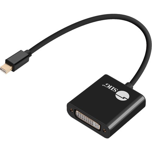 Siig CB-DP1X12-S1 Cables Siig Mini Displayport To Dvi Adapter - Active - Dvi-d/mini Displayport Video Cable For Video Device, Cbdp1x12s1 662774041551