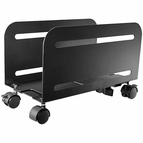 Monoprice 36639 Carts & Dollies Monoprice Workstream Computer Cart - 4 Casters - Steel - 8.20" Width X 10.20" Depth X 5" Height - Bl 889028118887