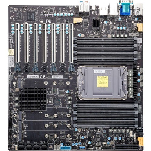 Supermicro MBD-X12SPA-TF-O Motherboards Supermicro Mb Mbd-x12spa-tf-o C621a S4189 Max4tb Ddr4 Pcie Vga E-atx Retail Mbdx12spatfo 672042438389