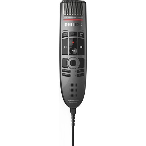 Philips SMP3700/00 Voice Recorders Philips Speechmike Premium Touch Dictation Microphone - Condenser Microphone - Usb - Portable (smp37 Smp370000 9120056501113
