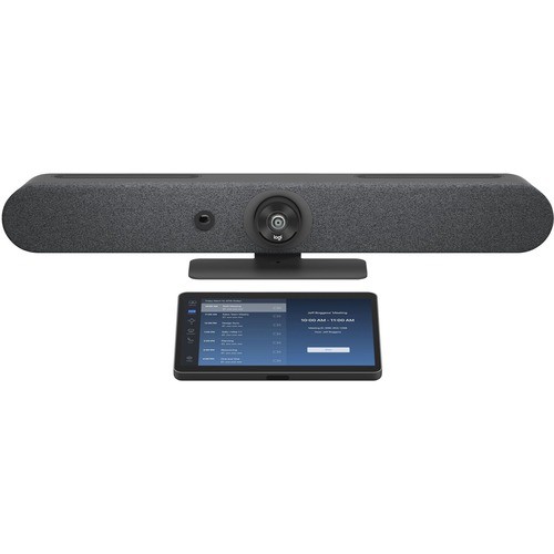 Logitech TAPRMGUNIAPP Video Conference Equipment Logitech Rally Bar Mini (graphite) + Tap With Cat5e - Video Conferencing Kit (taprmguniapp) 715663106487