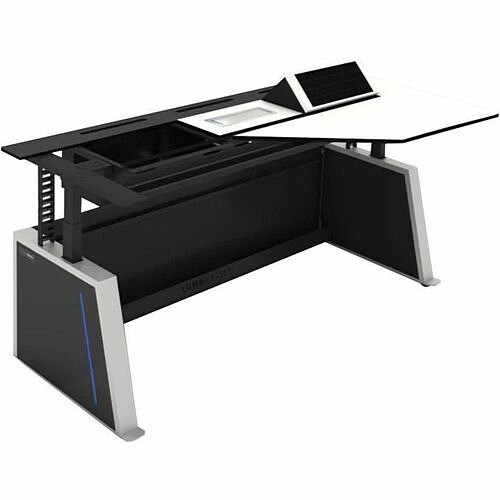 Middle Atlantic LH-XTAT4RU Tables & Desks Middle Atlantic Lundhalsey X-type Broadcast Console 4ru Pod - 21" Table Top Width X 12" Table Top De Lhxtat4ru 