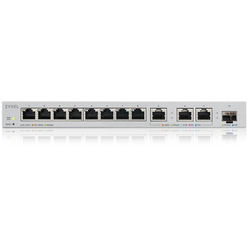 Zyxel XGS1250-12 Switches & Bridges Xgs1250-12 - 8-port Gigabit Web Managed Multi-gig Switch With 3-port 10g Copper Xgs125012 760559127305