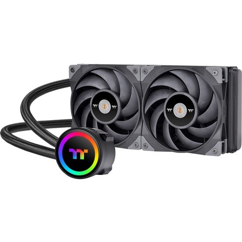 Thermaltake CL-W319-PL12BL-A Processor/Case Fans Thermaltake Toughliquid 240 Argb Sync All-in-one Liquid Cooler - 436.5 Gal/min Maximum Airflow - 200 Clw319pl12bla 841163077979
