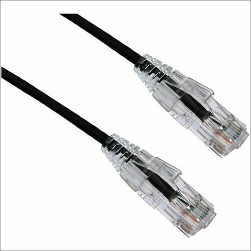 Axiom Memory C6BFSB-K6IN-AX Cables Axiom 6in Cat6 Bendnflex Ultra-thin Snagless Patch Cable 550mhz (black) - 6" Category 6 Network Cabl C6bfsbk6inax 840177853357