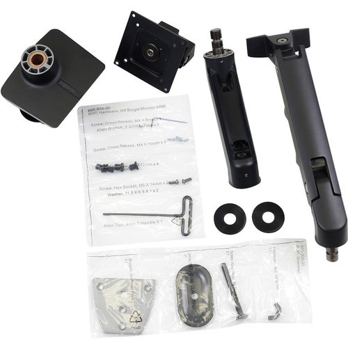 Ergotron 45-647-224 Mounting Kits Ergotron Desk Mount For Monitor, Curved Screen Display - Matte Black - Yes49" Screen Support - 42 Lb 45647224 0698833085808