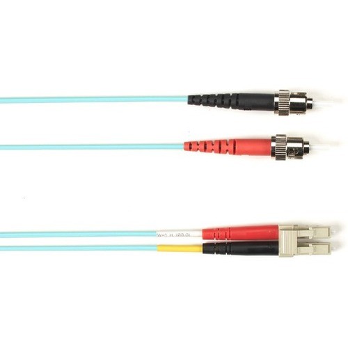 Black Box FOCMRM4-020M-STLC-AQ Cables Black Box Fiber Optic Network Cable - 65.62 Ft Fiber Optic Network Cable - Patch Cable - 50/125 Andmic Focmrm4020mstlcaq 