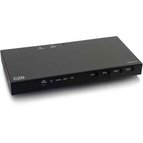 C2g C2G30018 Video Consoles/Extenders C2g Dual Hdmi Hdbaset + Vga, Rs232 Over Cat Switching Extender Transmitter - 3 Input Device - 230 Ft 757120300182