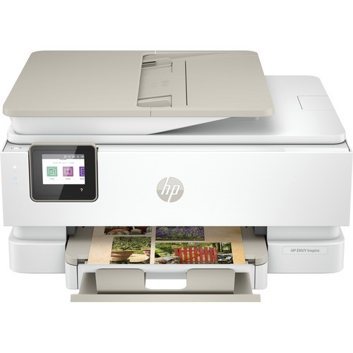 montering matematiker Omvendt HP ENVY Inspire 7955e Wireless Inkjet Multifunction Printer - Color - Copier /Printer/Scanner - ppm Mono/10 ppm Color Print - 4800 x 1200 dpi Print -  Automatic Duplex Print - Upto 1000 Pages