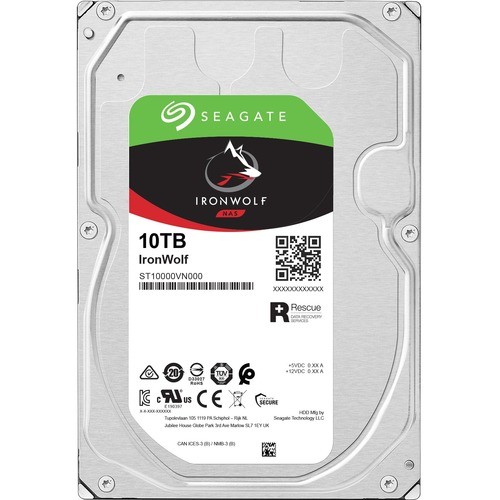 Seagate ST10000VN000 Hard Drives Seagate Ironwolf St10000vn000 10 Tb Hard Drive - 3.5" Internal - Sata (sata/600) - Conventional Magn 763649141946
