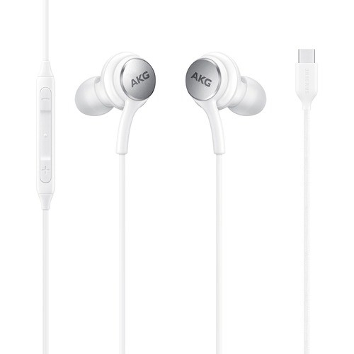 4xem 4XSAMEARAKGCW Headsets/Earsets 4xem Usb-c Akg Earphones With Mic And Volume Control (white) - Stereo - Usb Type C - Wired - Earbud  841567001570