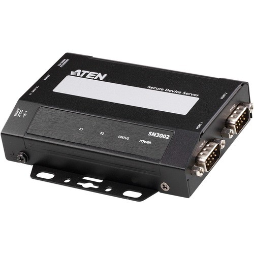 Aten SN3002 Terminal & Device Servers Aten Sn3002 2-port Rs-232 Secure Device Server - Twisted Pair - 1 X Network (rj-45) - 2 X Serial Por 672792012846