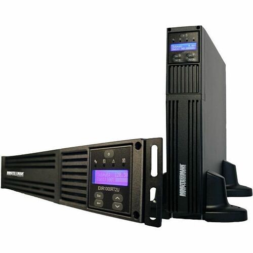 Minuteman EXR3000RTHVNC UPS General Purpose Minuteman Exr3000rthvnc 3000va Rack/tower Ups - 2u Rack/tower, Wall Mountable - 3.70 Minute Stand-by 784755156044