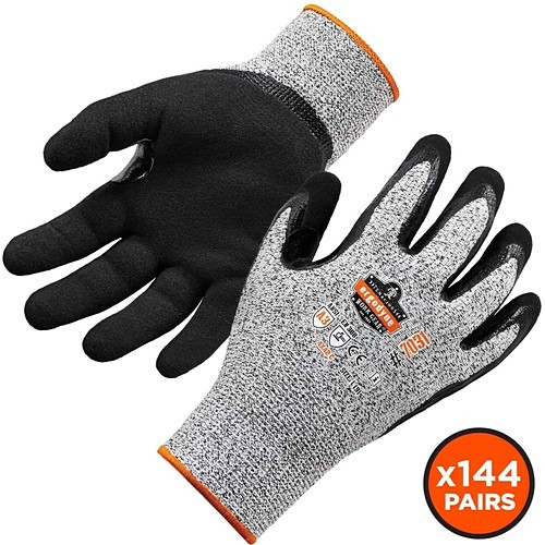 Ergodyne 17885 Gloves Proflex 7031 Nitrile-coated Cut-resistant Gloves - A3 Level EGO17885 720476178859