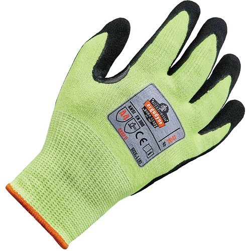 Ergodyne 17816 Gloves Proflex 7041 Hi-vis Nitrile-coated Level 4 Cut Gloves EGO17816 720476178163