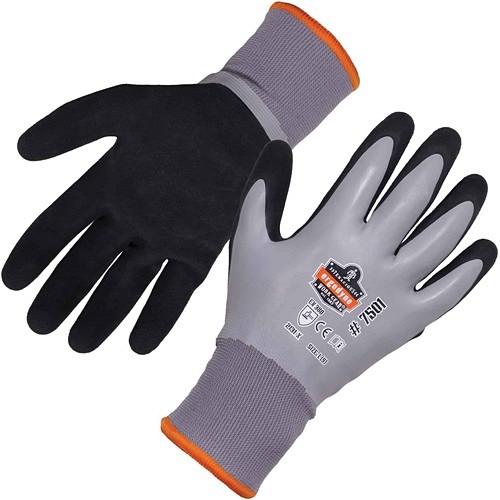 Ergodyne 17633 Gloves Proflex 7501 Coated Waterproof Winter Work Gloves EGO17633 720476176336