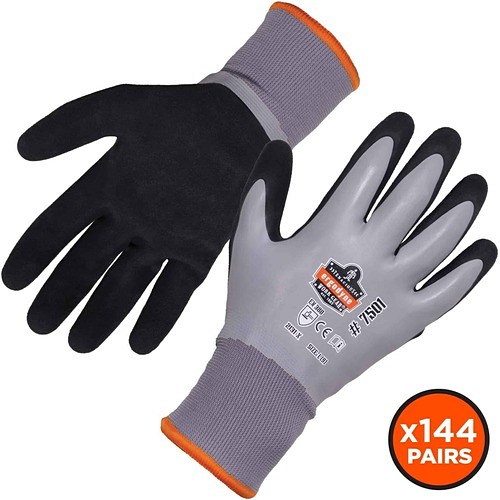 Ergodyne 17934 Gloves Proflex 7501 Coated Waterproof Winter Work Gloves EGO17934 720476179344